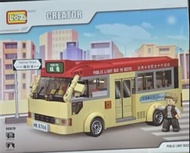 LOZ 街景 迷你積木 STREET MINI LOZ IDA 小巴 紅色小巴