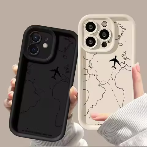Airplane Route Case For Huawei Honor 300 200 Pro 90 Lite 5G Magic 6 Pro Nova 11 9 10 SE 5T Y9S X9 Y9