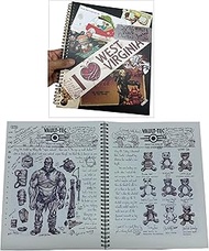 Vault 76 West Virginia Fallout Inspired Spiral-Bound Journal Reclamation Day Retro Book Notebook Pro