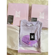 ♞BTS tinytan purple whale pajamas