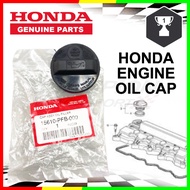 Honda Engine Oil Cap City, Jazz, Accord, Stream, CRV, Odyssey (15610-PFB-000) Original Plastic Type