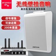 Mountainscape Wall-Mounted Speaker Speaker Ceiling Set Conference Indoor Commercial Shop Restaurant 