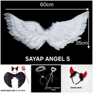 Angel wings Angel fairy Wing Angel Wings Feather Wings Small Cupid photo costume for children and ad