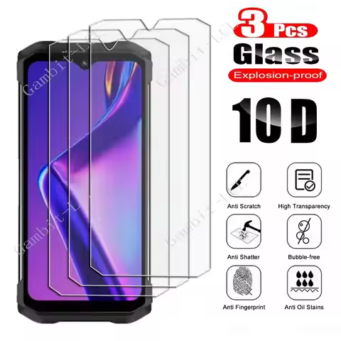 3PCS For Doogee S98 Pro S58 S59 S86 S88 Plus S95 S96 V10 V20 5G N40 N30 X93 X95 X96 Tempered Glass P