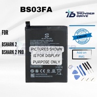 Thunder Drive Battery Compatible For Bshark 2 2 Pro BS03FA