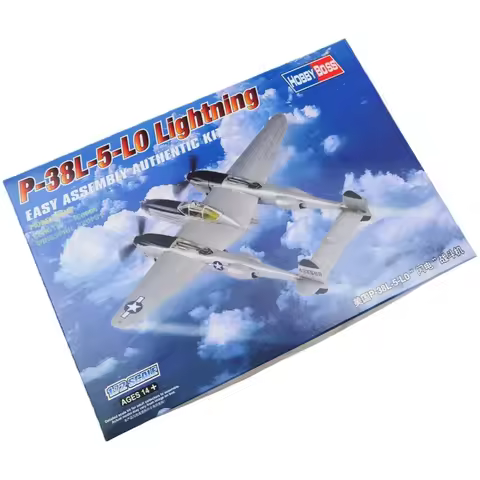 TRUMPETER 1/72 P38L-5-L0 Lightning Fighter Plastic Assembly Puzzle Model