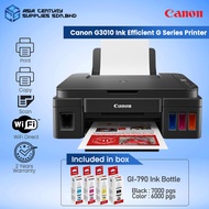 Canon Pixma G3010 All In One Wireless Printer/ A4 Print Scan Copy Wifi / GI-790 Ink / Canon Ink