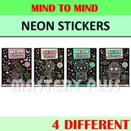 NEON STICKER : MAGIC KINGDOM | SEA KINGDOM | CUTE KINGDOM | MONSTER KINGDOM | OVER 500 STICKERS - MI
