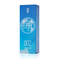 Celebrity Zhibo 002 Condom 30 Packages Chao Thin L 名流致薄002避孕套30只装chao薄润滑安全套计生用品YYX0928