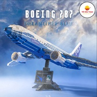 Đồ Chơi Lắp Ráp Kiểu LEGO Mô Hình Máy Bay Boeing 787 Dreamliner DK80009 Với 1349 Mảnh Chi Tiết