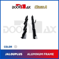 ✬ ♝ ☻ DOORMAX Jalouplus CLASS A Aluminum Jalousie Window Frame (Analok/Anodize/White)