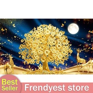 Frendyest DIY 5D Money Tree Full Drill Round Diamond Resin Painting Kit