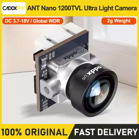 CADDX ANT Nano 1200TVL Global WDR OSD 1.8mm Ultra Light Camera 16:9 4:3 for FPV Tinywhoop Cinewhoop 