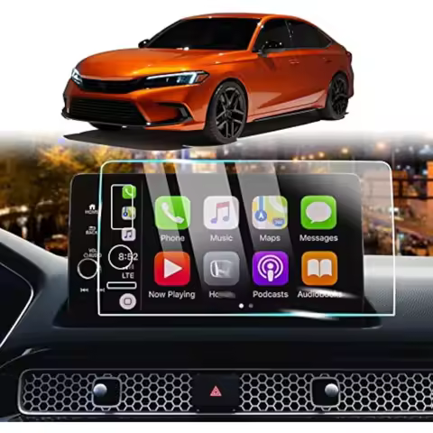 Car GPS Navigation Screen Accessories For Honda Civic CR-V HR-V Accord 2023-2026 Tempered Glass Scra