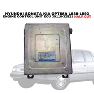 HYUNDAI SONATA KIA OPTIMA 1989-1993 ENGINE CONTROL UNIT ECU 39110-32521 HALF CUT