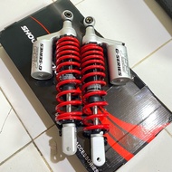 SHOCKBREAKER SEKOK SHOCK BELAKANG PCX N MAX 155 TABUNG MDL COPY YSS BLACK SERIES UKURAN 345MM MATIC 