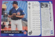 2020年奧運以色列代表隊投手教練羅銳 Andrew Lorraine 1999 Iowa Cubs 