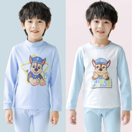 TRYJ TOP★ชุดนอนเด็ก PAW Patrol ชุดนอนเด็กผู้หญิง ชุดนอนสำหรับเด็กผู้ชาย นื้อผ้านิ่มใส่สบาย ชุดนอนผ้า