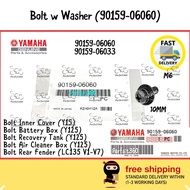 90159-06060 Y125ZR / Y15ZR / LC135 V1-V7 Bolt with Washer Cover Set / Inner Sampan / Recovery Tank S