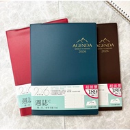 [Online Stationery] Four Seasons 2026 16K Weekly Journal C/Tuesday/Handbook/Efficiency Manual/Busine