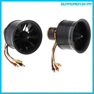 [BuymorefunMY] 50mm Duct Fan 12 Blade Brushless Motor for RC EDF Jet Plane Accessories CW