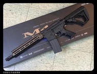 【狩獵者生存專賣】MARUI M4A1 MWS GBB 瓦斯長槍改DD 風格 M4專用 10吋 M-LOK戰術魚骨套件