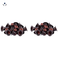 [neil_brown.]Valve Stem Seal Kit for  E53 X5 E63 E65 E70 X5 E71 X6 E87 E90 N42 N46 N62 32Pcs