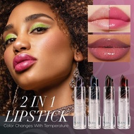 Temperature-sensitive Color-changing Cat's Eye Lipstick Shimmering Watery Thousands Lipstick Y2