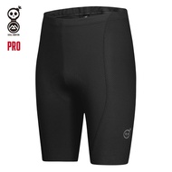 MONTON SKULL CYCLING SHORTS MEN MINIMA BLACK GRAY