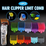 10Pcs Limit Comb Guide Trimmer Hair Clipper Guards Attachment for Wahl