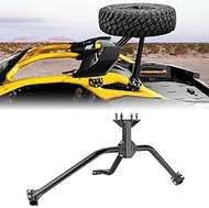 WeiSen UTV Spare Tire Carrier Mount Compatible with Can Am Maverick R/Max All Models 2024-2025, Fits