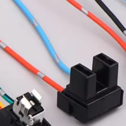 2Pcs Headlight Lamp Bulb Socket Wiring Harness Connector Plug Adapter Line For H1 H7 H4 Bulb Car Hea