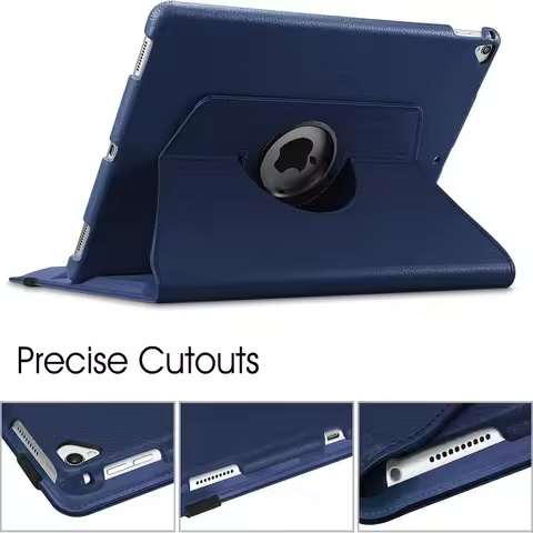 Case For Apple iPad Pro 12.9 2015/2017 360 Rotating Smart Cover iPad Air 13 2024 2025 12.9"2018-22 P