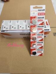 Pin CR1616 / CR 1616 (3volt) Maxell Lithium - Made In Japan