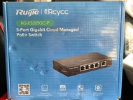 5-Port Gigabit Cloud Managed PoE+ Switch