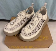 KEEN UNEEK WK 編織涼鞋 米白色