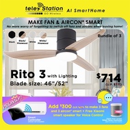 [BUNDLE PROMO] MAKE FAN &amp; AIRCON SMART.. FANCO RITO 3 and Aircon Controller + Smart Voice Control