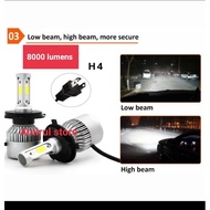COB C6 H4 H11 car headlights 2 PCS