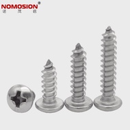 304 Stainless Steel Semicircle Head Self-Tapping Screw M3~M6.3 Phillips Semicircle Head Self-Tapping