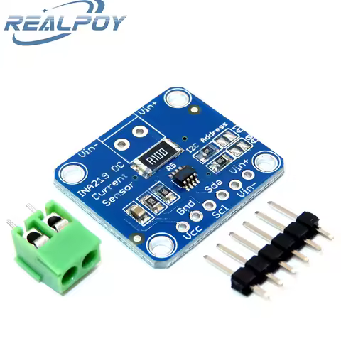 MCU-219 INA219 I2C interfaces Zero-Drift bi-directional current / power monitoring sensor module