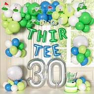 Hombae Golf 30th Birthday Decorations, Happy 30th Birthday Decorations for Men, Thir-Tee Birthday Go