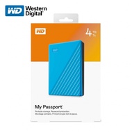 Western Digital 威騰 My Passport 4TB 2.5吋 行動硬碟 藍色（WD-MPNEW-B-4TB）