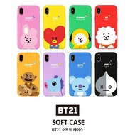 BT21 Mobile Phone Soft Case IPhoneX IPhone10