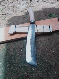 golok cacah tulang dan tebas bambu kayu / golok bedog untuk potong bambu kayu kupas kelapa bahan baja per asli Banten