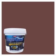 สีน้ำทาภายนอก BEGER COOL DIAMONDSHIELD 15 สี REDWOOD VALLEY #183-6 กึ่งเงา 9 ลิตร (1178354)