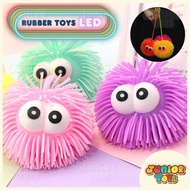 MATA Cute Eye Jellyfish Toy Yoyo Rubber On Light Rubber Toys Squishy Kids Viral