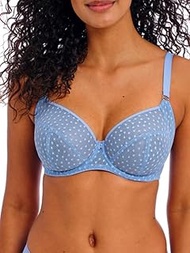 Women's Starlight Underwire Side Support Bra, Cornflower, 30E
