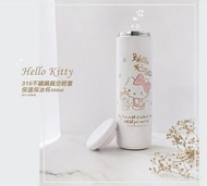 7-11凱蒂貓KITTYx泰迪熊甜甜圈杯蓋輕量不鏽鋼保溫瓶 保溫杯 保溫罐 水壺 茶壺 隨行杯 隨手瓶 生日禮物