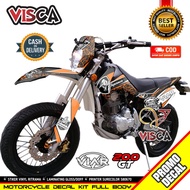 Decal Viar X Cross 200 GT Terbaru Full Body Decal Viar X Cross 200 GT Full Body Keren Stiker Viar X 
