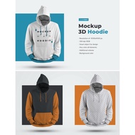 Bundle Premium 1  3D Men Hooddie Baseball Jersey mockup| Mockup Tshirt High Quality Photoshop